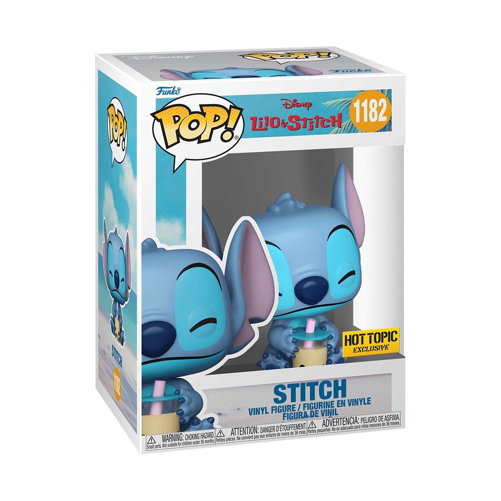 Funko Pop Disney Lilo & Stitch 1182 Stitch Hot Topic Exclusive Vinyl Figure